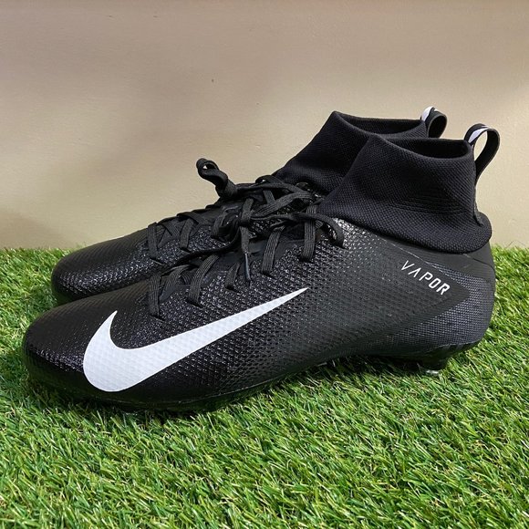 Nike Vapor Untouchable Pro 3 D Football Cleats Black AO3022-010 Men's NEW - Picture 1 of 12